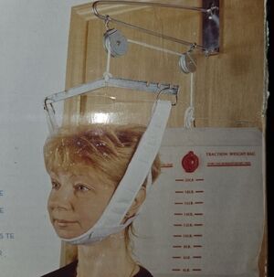 NIB Over The Door Cervical Traction Set NEW IN BOX